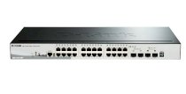 D-Link DGS-1510-28P/E (24 Ports 10/100/1000Base-T PoE with 2 SFP ports + 2 x 10G SFP+)