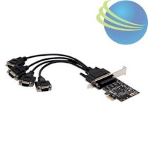Syba Card Mở Rộng PCI-Express x1 to 4 RS232 - SD-PEX15011