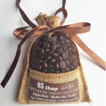 Túi thơm hạt cà phê tự nhiên khử mùi ÔTÔ -NPP HS shop