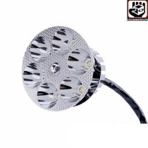 Đèn Pha xe máy HJG V6 Led 30W siêu sáng hình tròn