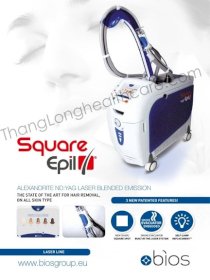 Hệ thống triệt lông LASER SQUARE EPIL