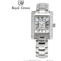Đồng hồ Royal Crown 6306 dây thép