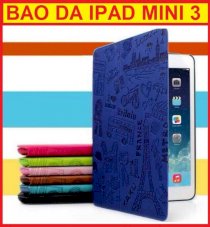 Bao da iPad mini 3 Kaku hình tháp TS-01