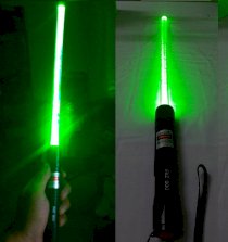 Đèn pin laze laser FXZ - 900 tia xanh lá cao cấp (Đen)