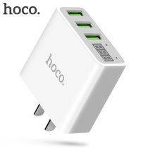 Cốc sạc nhanh Hoco 3 cổng USB C15