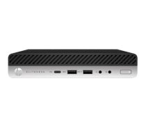 HP EliteDesk 800 G3 Desktop Mini (1DH98PA) (Intel Core i5-6500 3.2GHz, 4GB RAM, 256GB SSD, VGA Intel HD Graphics, DOS, Không kèm màn hình)