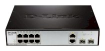 Switch D-Link DES-3200-10/E (8-port UTP 10/100Mbps, 1-port Gigabit SFP, 1-port UTP 10/100/1000Mbps / SFP Combo)