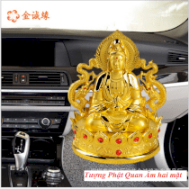 Tượng Phật Quan Âm trang trí trên xe ô tô JINCHEN