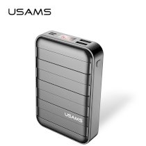 Pin Dự Phòng Usams US-CD14 20.000mAh black - hỗ trợ Quick charge