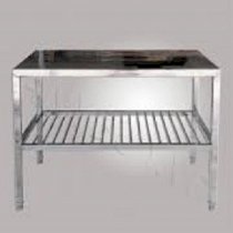 Bàn chế biến thực phẩm inox Hải Minh HM08