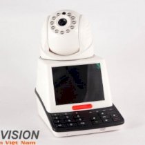 Camera NPC IP Webvision I396 Tích Hợp Màn Hình 3.5 inch