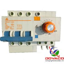 Aptomat hẹn giờ tắt đếm ngược công suất lớn 63A ZK47-63