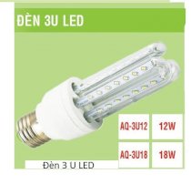 Bóng đèn led Ánh Quang QA-3U12 3U 12W