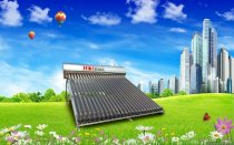 Giàn năng lượng mặt trời (Máy nước nóng năng lượng mặt trời) Hotmax 240L