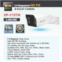 Camera thân chuẩn hd 2.0 megapixel vantech 173tvi