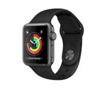 Đồng hồ thông minh Apple Watch Series 3 38mm Space Gray Aluminum Case with Black Sport Band