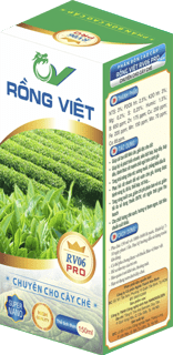 Phân bón sinh học cao cấp Rồng Việt RV06-Chuyên cho cây chè (trà)