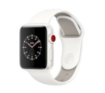 Đồng hồ thông minh Apple Watch Edition Series 3 38mm White Ceramic Case with Soft White/Pebble Sport Band