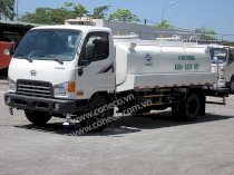 Xe tưới nước rửa đường Hyundai 6 khối