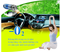 Máy lọc không khí, khử mùi và tạo ô xy cho ô tô mini CarElectronics
