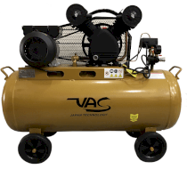 Máy nén khí 2 đầu bơm VAC (mô tơ dây đồng)