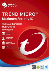 Phần mềm diệt virus Trend Micro Maximum Security 10 3PC (2016)