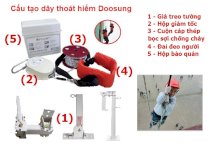 Dây thoát hiểm cho các căn hộ chung cư Hàn Quốc 01