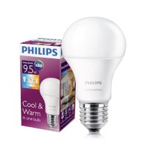 Bóng Đèn Đổi Màu Led Bulb Scene switch 9.5W E27 3000/6500K Philips