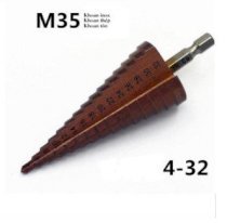 Mũi khoan bước HSS Coban M35 cỡ 4 - 32mm siêu cứng