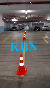 Trụ phân làn giao thông trong tầng hầm di động KBN04