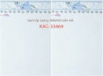 Gạch ốp tường viền nổi 300x450 Kiến An Gia KAG-33469