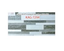 Gạch 3D KTS trang trí ốp tường 200x400 Kiến An Gia KAG-7294
