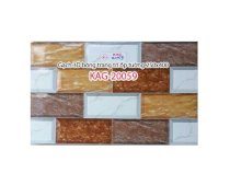 Gạch 3D bóng trang trí ốp tường 250x400 Kiến An Gia KAG-20059