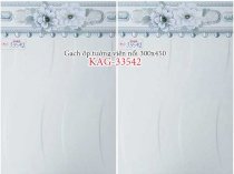 Gạch ốp tường viền nổi 300x450 Kiến An Gia KAG-33542