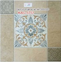 Gạch kỹ thuật số lát nền 500x500 Kiến An Gia KAG-5751