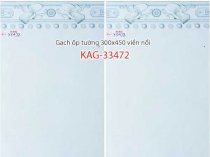 Gạch ốp tường viền nổi 300x450 Kiến An Gia KAG-33472