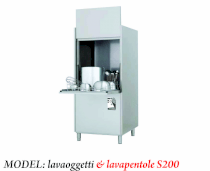 Máy rửa bát Sistema Project Lavaoggetti & Lavapentole S200