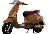 Xe máy điện Đào Khôi Vespa (Nâu)