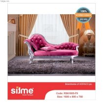 Sofa thư giãn relax - Sofa giường Sitme vải màu hồng