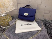 Túi xách nữ Salvatore Ferragamo 2015 MS 192 Size 20 màu xanh