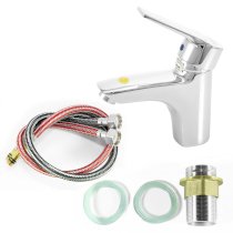 Vòi lavabo nóng lạnh đồng thau Eurover 4073