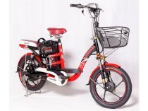 Xe đạp điện Draca E9 (Đỏ - đen)