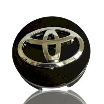 Nắp chụp lazang Toyota dạng chân gài (Bộ 4 chiếc đen)