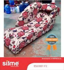 Sofa thư giãn Relax - Sofa giường Sitme vải màu hoa hồng