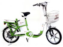 Xe đạp điện Jili DC 18 (Xanh lá cây)