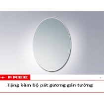 Gương phòng tắm cao cấp 45 x 60cm viền thoi ( kiếng cường lực 5mm ) - Huy Tưởng