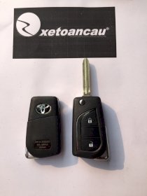 Vỏ chìa khóa Toyota Altis 2017 mới 2 nút - P136C