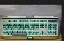 Keyboard Newmen GM100S USB Gaming Gray