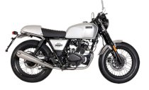 Brixton BX 125 Cafe Racer - White