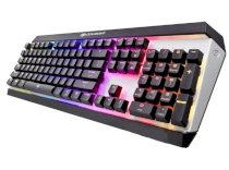 Keyboard Cougar Attack X3 RGB Premium Mechanical Aluminium Cherry MX Blue